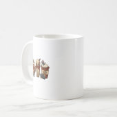 Horror Fall Kaffeepumpkin Gewürz Latte Iced Hallow Kaffeetasse (Vorderseite Links)