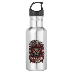 Horror Fan Club Halloween Dämonengesicht Totenköpf Edelstahlflasche