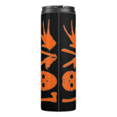 Horror Fan Halloween Beängstigender Filmklassiker  Thermosbecher (Rückseite)