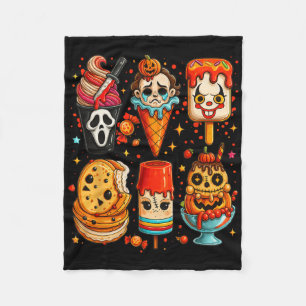 Horror Film Sommerpopsieg Halloween Eiscreme S Fleecedecke