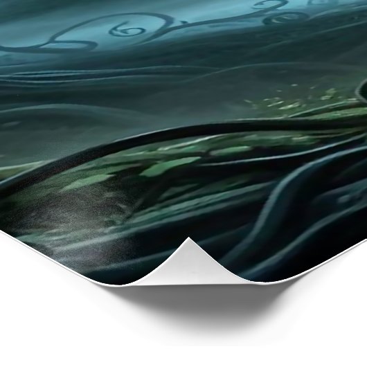 Horror-Filmplakat Poster (Ecke)