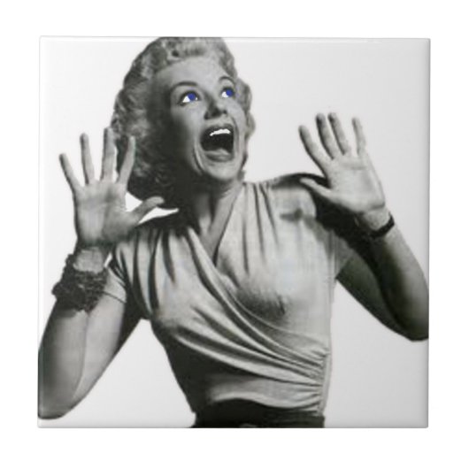 Horror-FilmScreamer Fliese (Vorderseite)