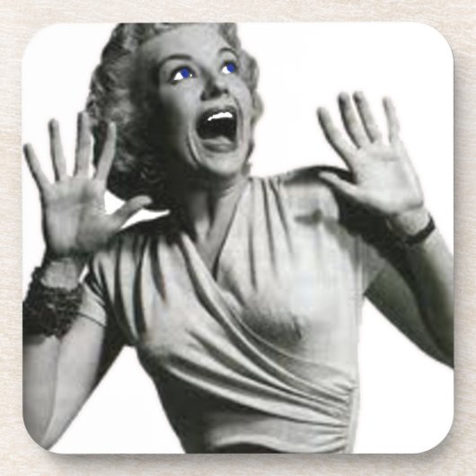 Horror-FilmScreamer Untersetzer (Vorderseite)