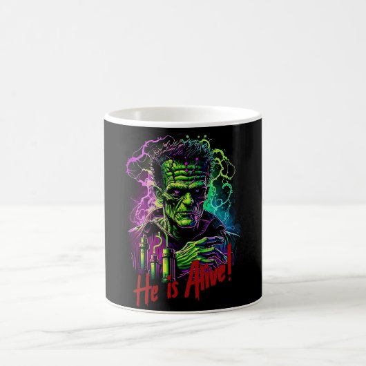 Horror Frankenstein Monster, Halloween Kaffeetasse (Mittel)