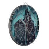 Horror Freak Sensenmann Dartscheibe (Vorderseite Links)