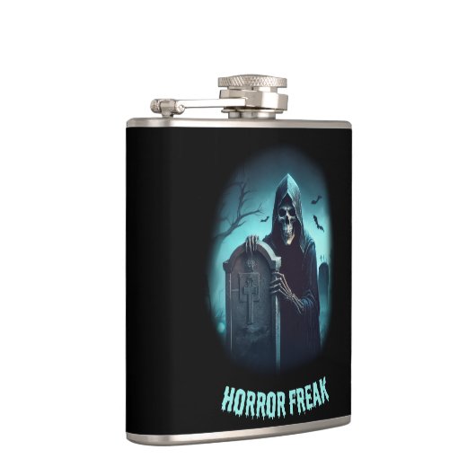 Horror Freak Sensenmann Flachmann (Rechts)