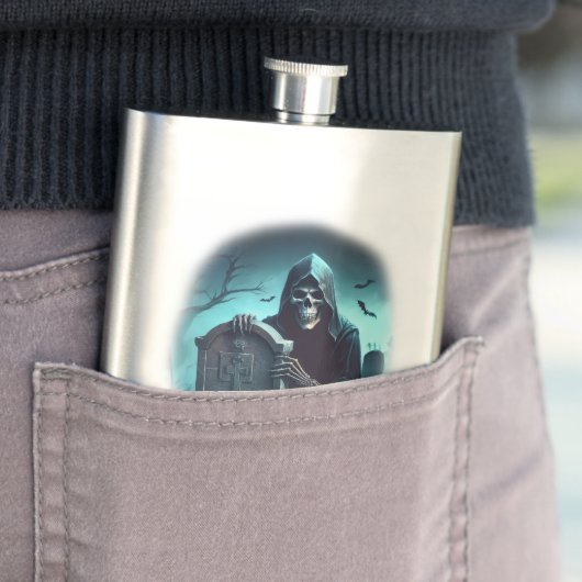 Horror Freak Sensenmann Flachmann (Beispiel)