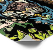 Horror From The Tomb Halloween-Comic Poster (Ecke)