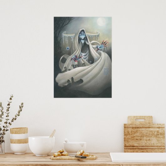 Horror gefroren poster (Küche)
