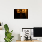 Horror Geister im Zimmer Poster (Heimbüro)