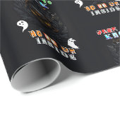 Horror Geschenkpapier (Rolleneckpunkt)
