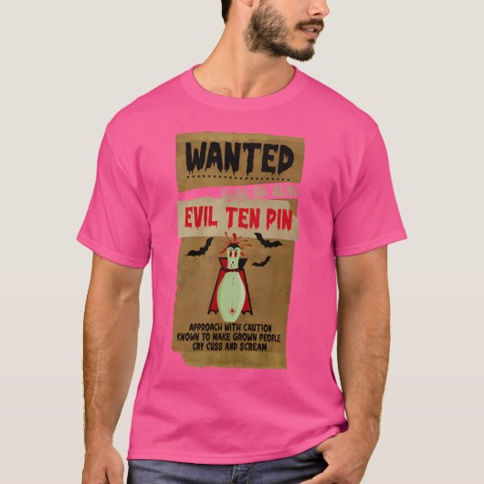 Horror Gewollt Tote oder Lebendige Böse 10 Button T-Shirt (Vorderseite)