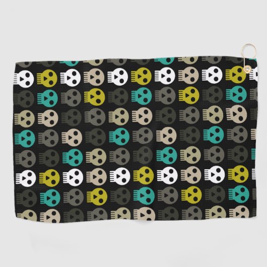 Horror Ghost Golfhandtuch (Horizontal)