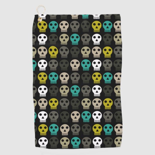 Horror Ghost Golfhandtuch (Vorderseite)