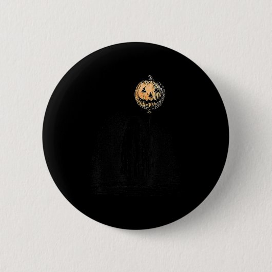 Horror Ghost Halloween Horror Fall Soky Saison Vin Button (Vorderseite)