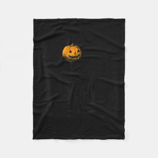 Horror Ghost Halloween Soky Season Pumpkin Sce Men Fleecedecke (Vorderseite)