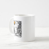 Horror Ghost Halloween Soky Season Pumpkin Sce Men Kaffeetasse (Vorderseite Links)