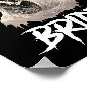 Horror Gothic bald zu Bride Bachelorette Engage Poster (Ecke)