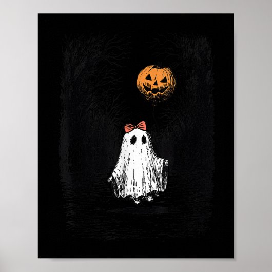 Horror Halloween Ghost Fall Pumpkin Soky Season Wo Poster (Vorne)