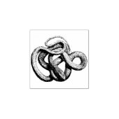 Horror Halloween Mäander Schlangen Schlangenschlan Gummistempel (Prägung)