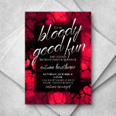 Horror Halloween-Party Einladung