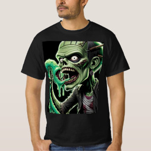 Horror Halloween Zombie: Füttre mir Fleisch T-Shirt