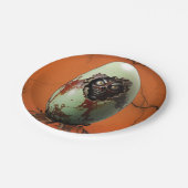 Horror-Hatching Pappteller (Schrägansicht)