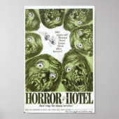 "Horror Hotel" oder "City of the Dead" Filmplakat Poster (Vorne)