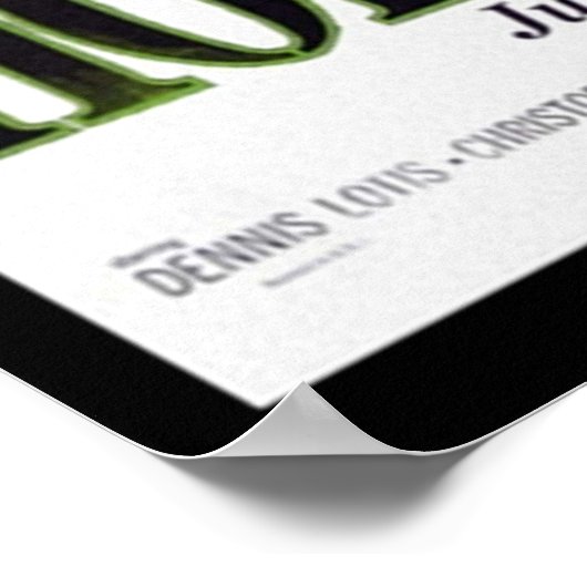 HORROR HOTEL POSTER (Ecke)