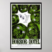 HORROR HOTEL POSTER (Vorne)