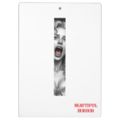 Horror Image Klemmbrett (Rückseite)
