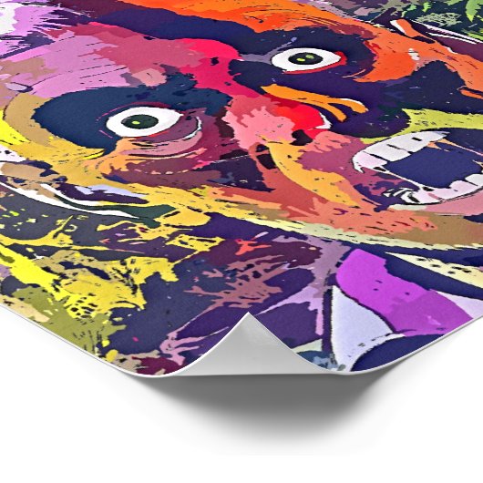 Horror insgesamt poster (Ecke)