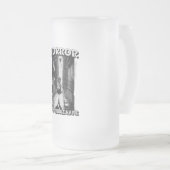 Horror ist mein Mitname Mattglas Bierglas (VorderseiteRechts)