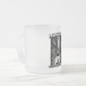 Horror ist mein Name Mattiert Glass Coffee Tasse (Vorderseite Links)