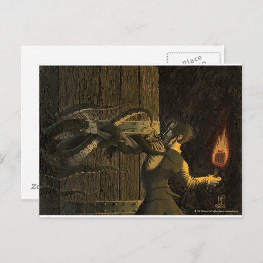 Horror jenseits der Tür - Postkarte (Vorne/Hinten)