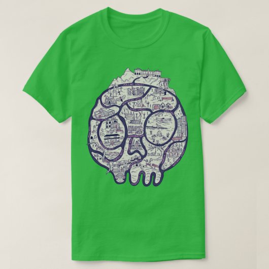 Horror-Karte T-Shirt (Design vorne)