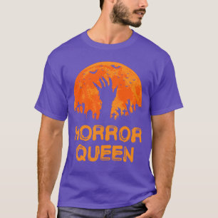 Horror-Königin Gruselfilm-Fan Schreie Zombie-Hand- T-Shirt