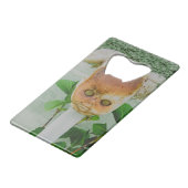 Horror Kreditkarten Flaschenöffner (Vorderseite Schrägansicht)