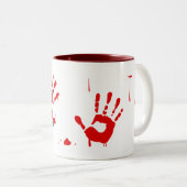 Horror-Kriminalität zeigt Tasse (VorderseiteRechts)