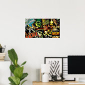 Horror Kult universelle Monster Filme Gesicht Mask Poster (Heimbüro)