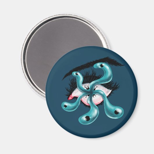 Horror Magnet (Vorderseite/Rückseite)