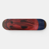 Horror-Malkleid Skateboard (Horizontal)