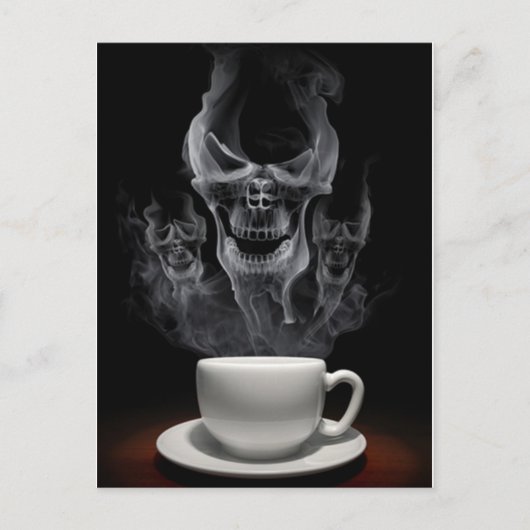 Horror Monster 1 Postkarte (Vorderseite)