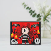 Horror Monster 5 Postkarte (Stehend Vorderseite)