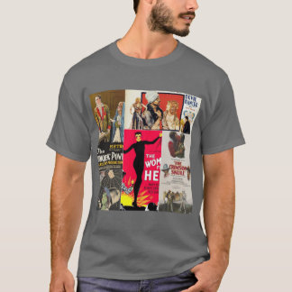 Horror-Montage aus Vintage-Filmen mit 10 Freunden T-Shirt