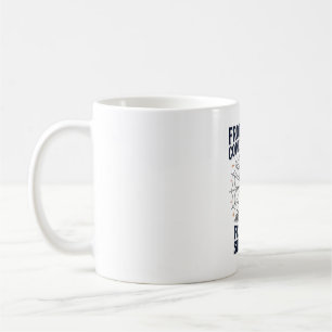 Horror-Motivations-Shirt mit Zitat über untote Tap Kaffeetasse