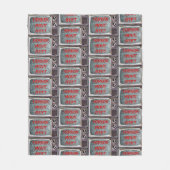 Horror Movie Addict Fleecedecke (Vorderseite)