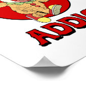 Horror Movie Addict Poster (Ecke)