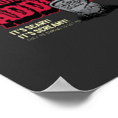 Horror Movie Addict Poster (Ecke)