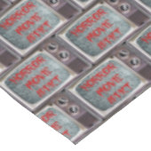 Horror Movie Addict Tischdecke (Schrägansicht)